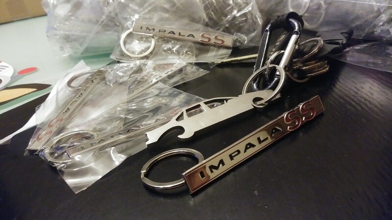 64 Lid Emblem Keychain
