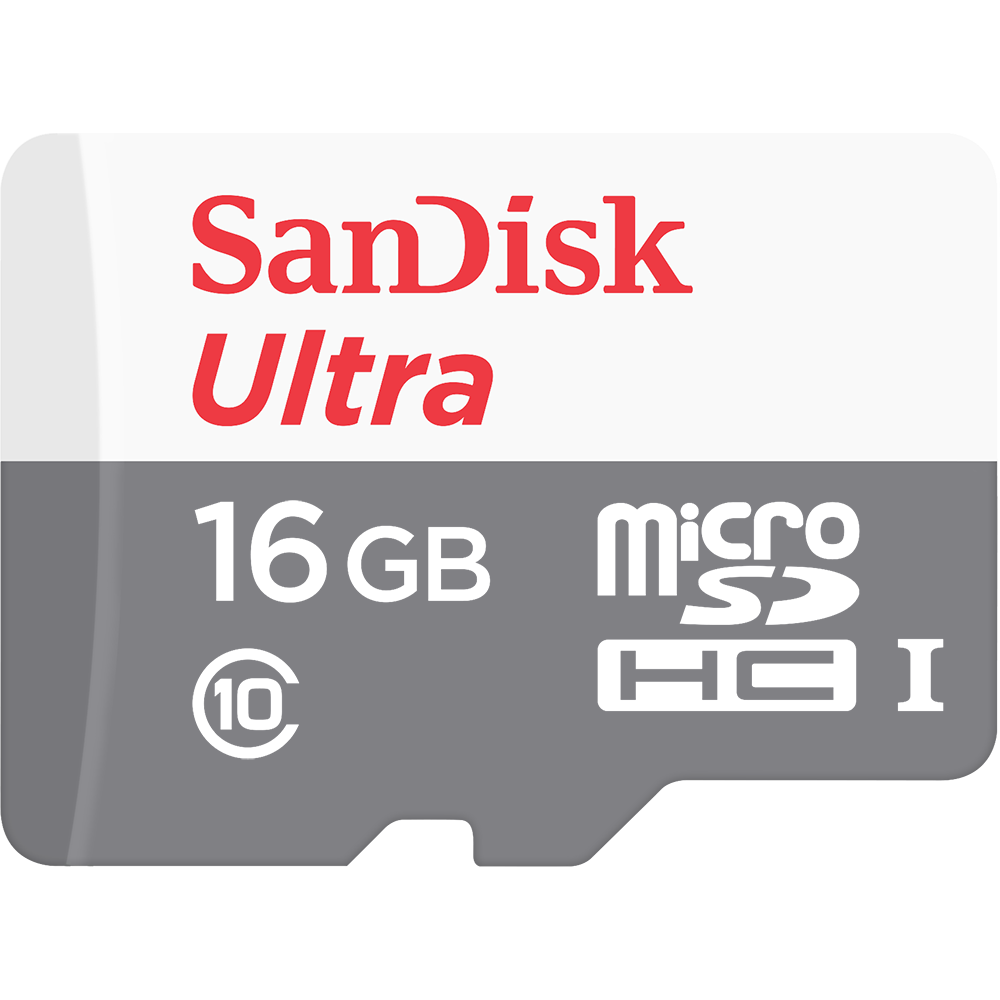 16GB SANDISK ULTRA microSD UHS-I Class10 MEMORY CARD