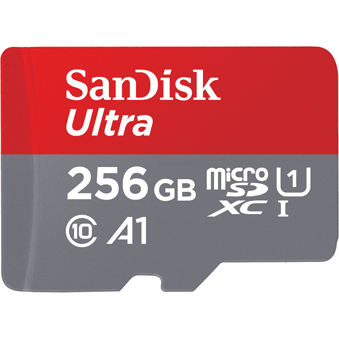 256GB SANDISK ULTRA MICROSD UHS-I MEMORY CARD