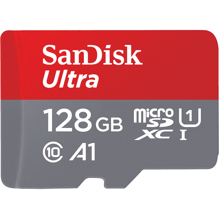 128GB SANDISK ULTRA MICROSD UHS-I MEMORY CARD
