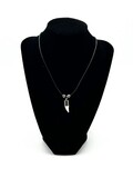 CAPPED SINGLE TOOTH NECKLACE - SMALL