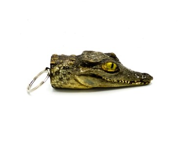 CROC HEAD KEYCHAIN