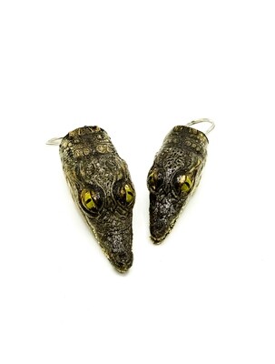 CROC HEAD KEY RING