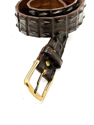 40mm TWO SCALE HORNBACK BELT