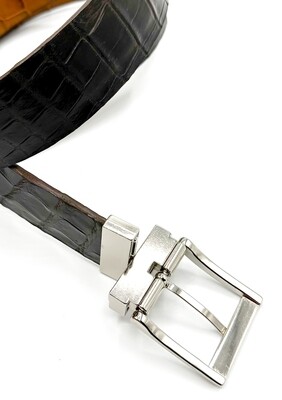 40mm REVERSIBLE BELLY SKIN BELT