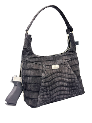CONCEALED CARRY HOBO BAG