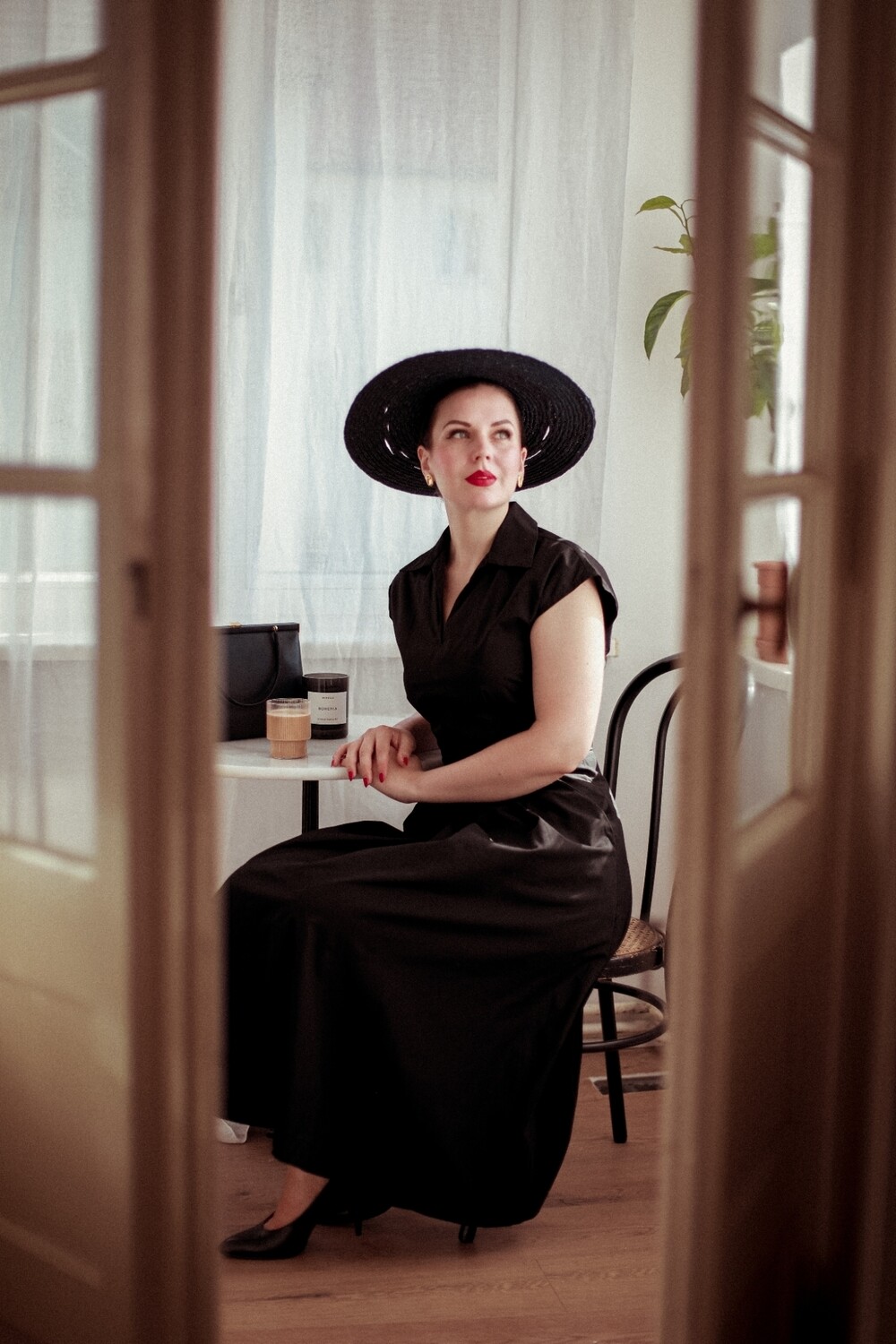 A Stunning Handwoven Finest Natural Straw Hat