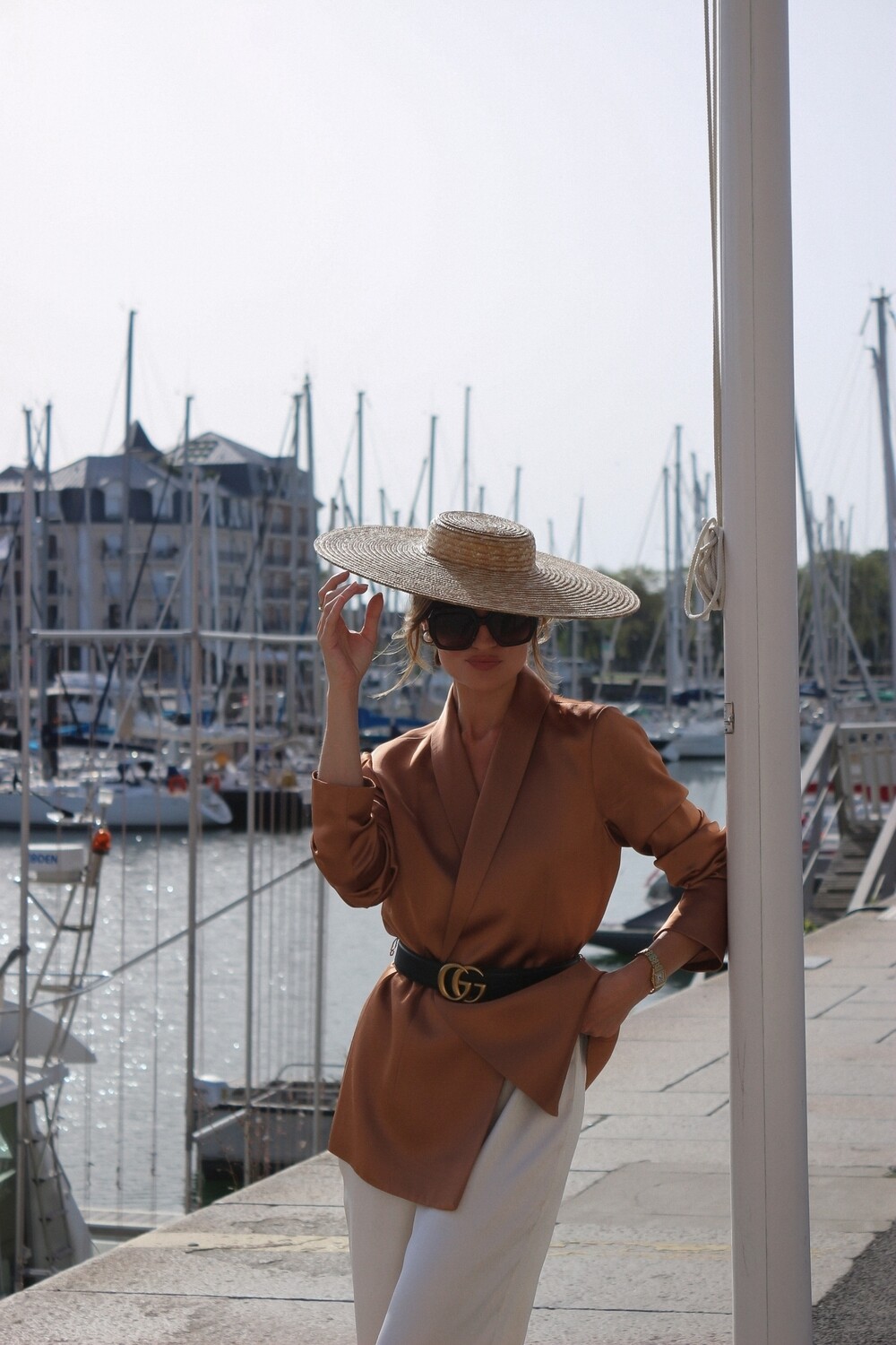 A Classic Straw Picture Hat