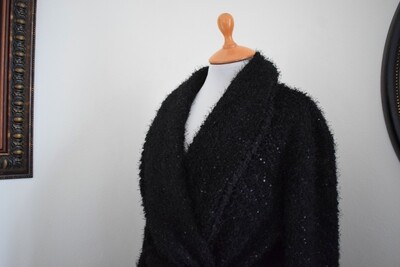 Glamorous Old Hollywood Style Robe Coat