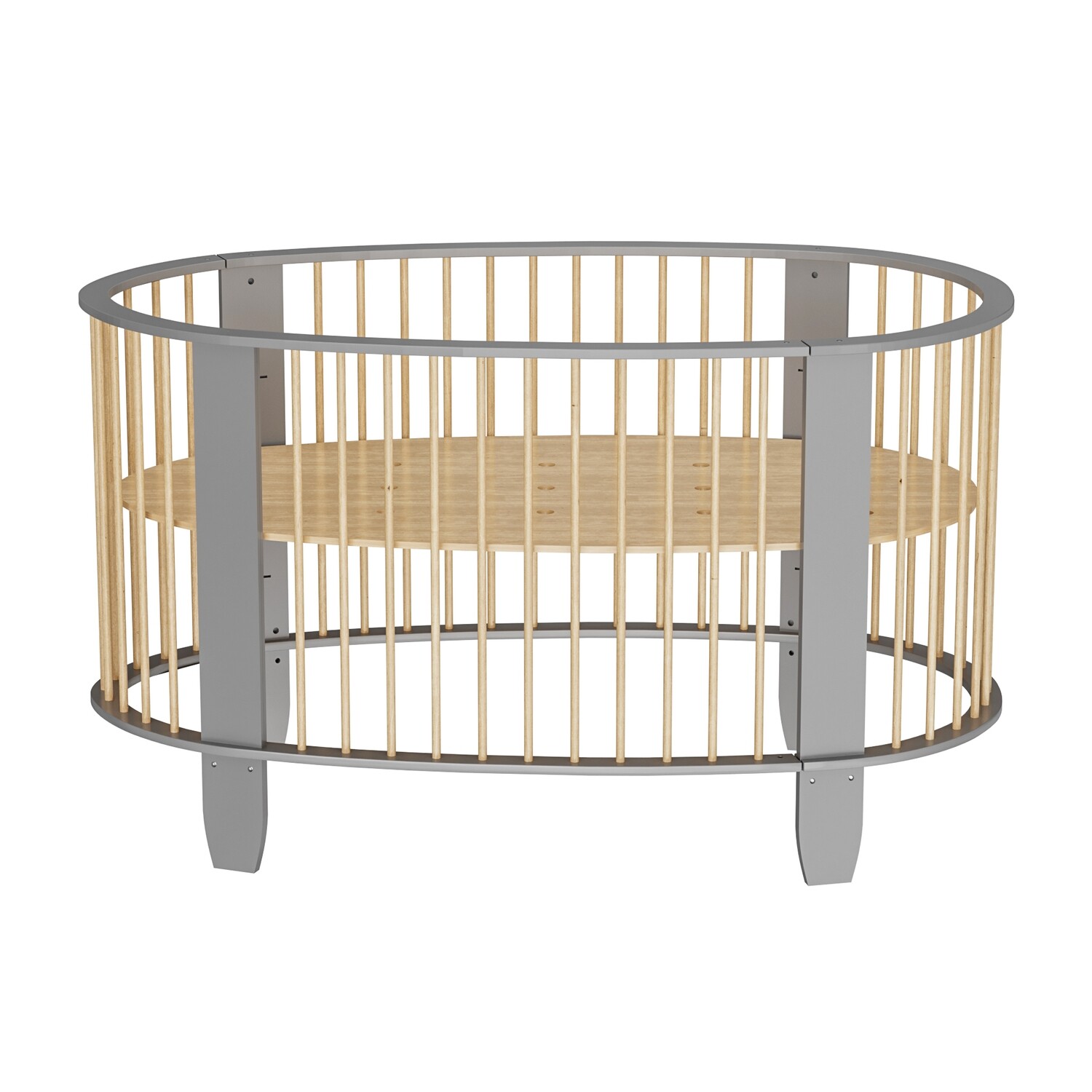 Cocon  bed licht grijs & beige
