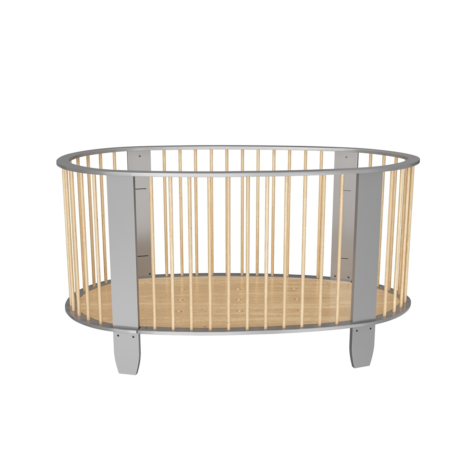 Cocon  bed licht grijs & beige