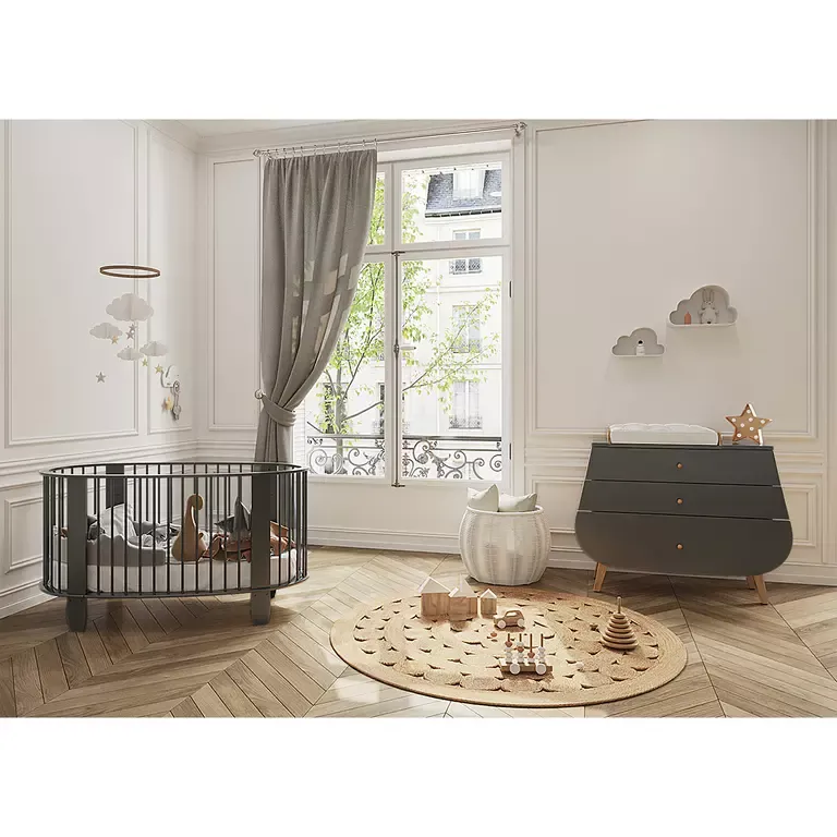 Cocon bed  Antracietgrijs
