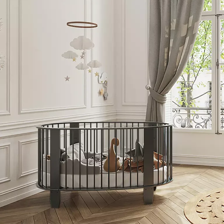 Lettino per bambini Ei Grigio antracite