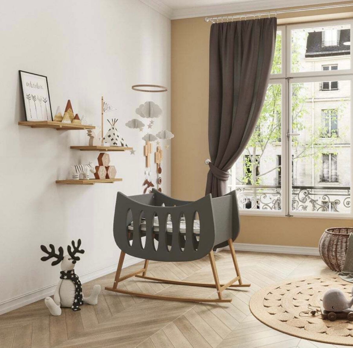 Trapeze Wieg kamer