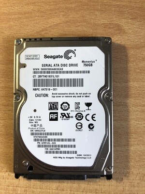 Hard disk interno 750 gb Seagate