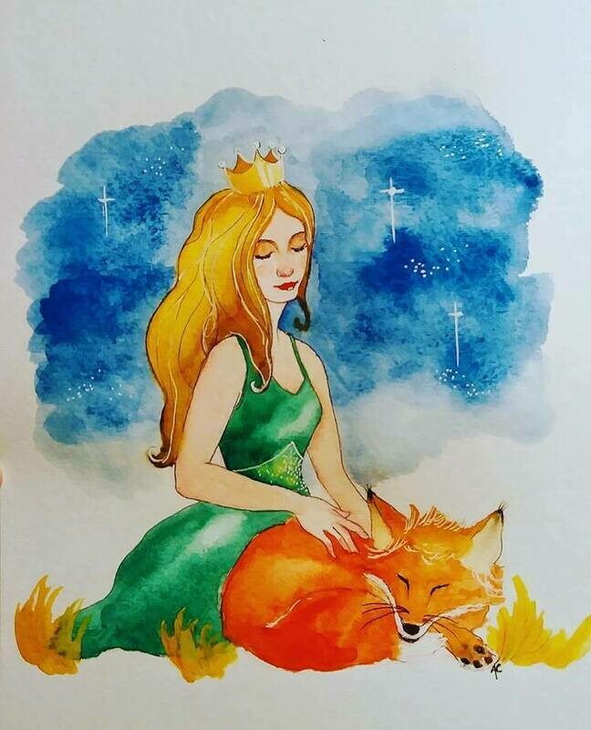 Fairytale art print