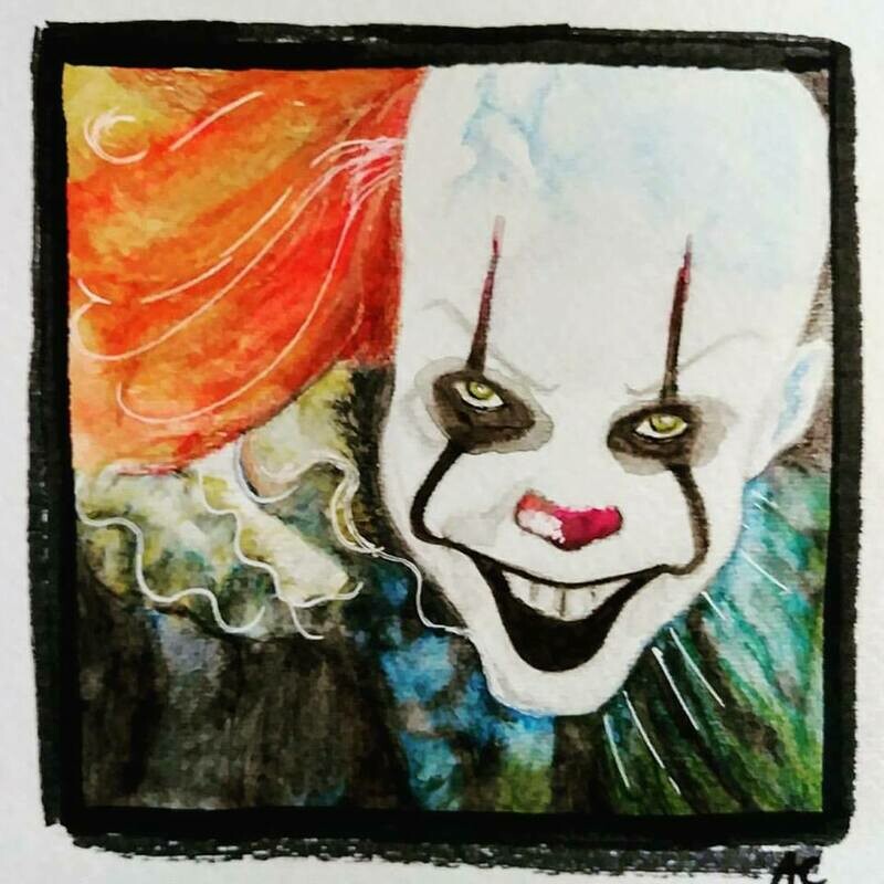 IT Pennywise art print