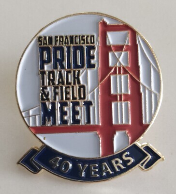 Commemorative 40th Anniversary SFTFC Pride Meet Pin