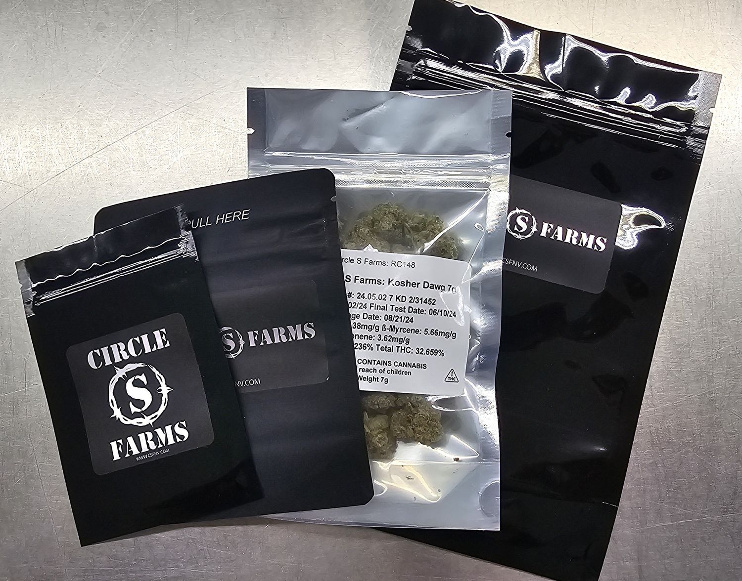 CSF: GMO x Sherb Crasher 3.5g 19.49% (33243) HD 07.24.2024