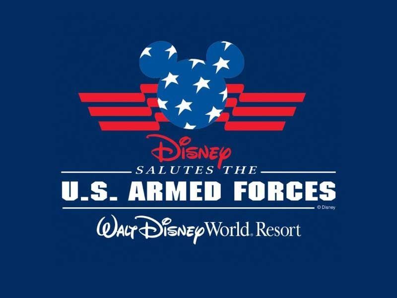 2025 WALT DISNEY WORLD MILITARY SALUTE =PLUS=