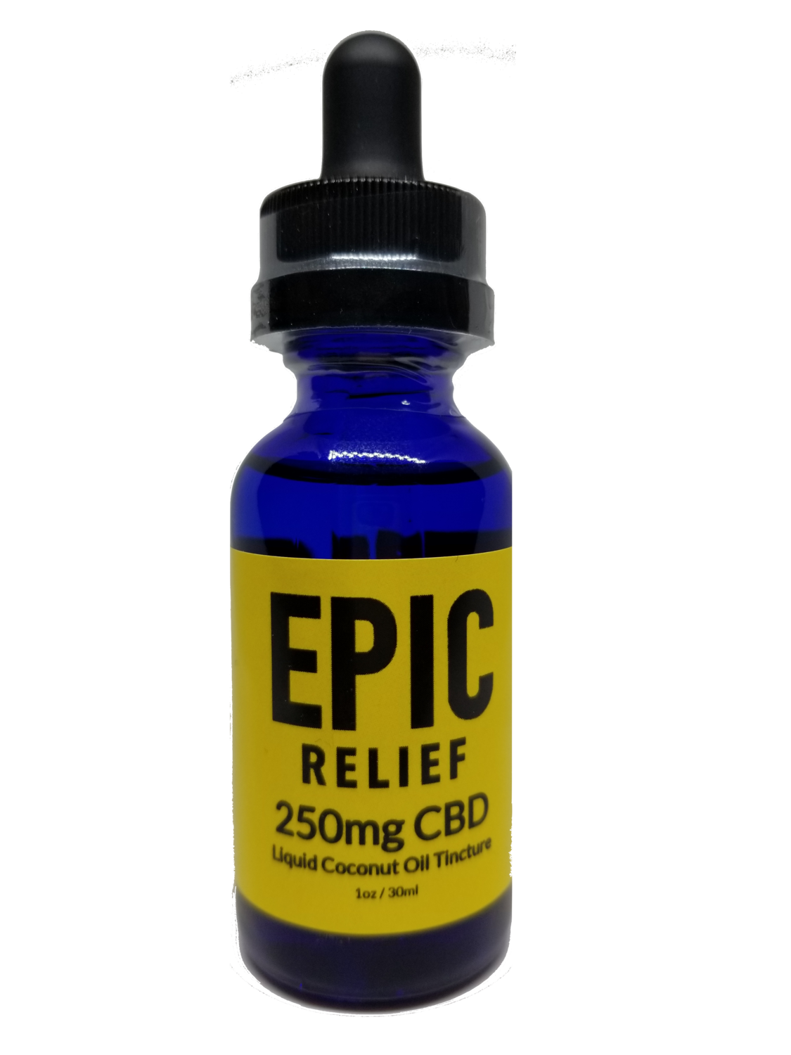 Epic Relief 250mg CBD Isolate Tincture