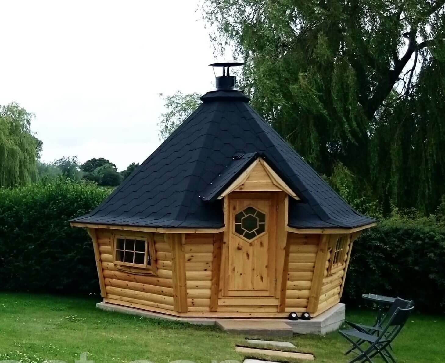 Luxury BBQ Hut Grill Cabin 16 Grill Cabin Log Cabins Specialists