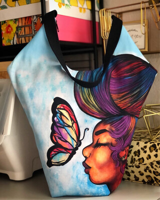 Empowered by Peace Xl Diamond Tote Bag Empowered by Peace Xl Diamond Tote Bag