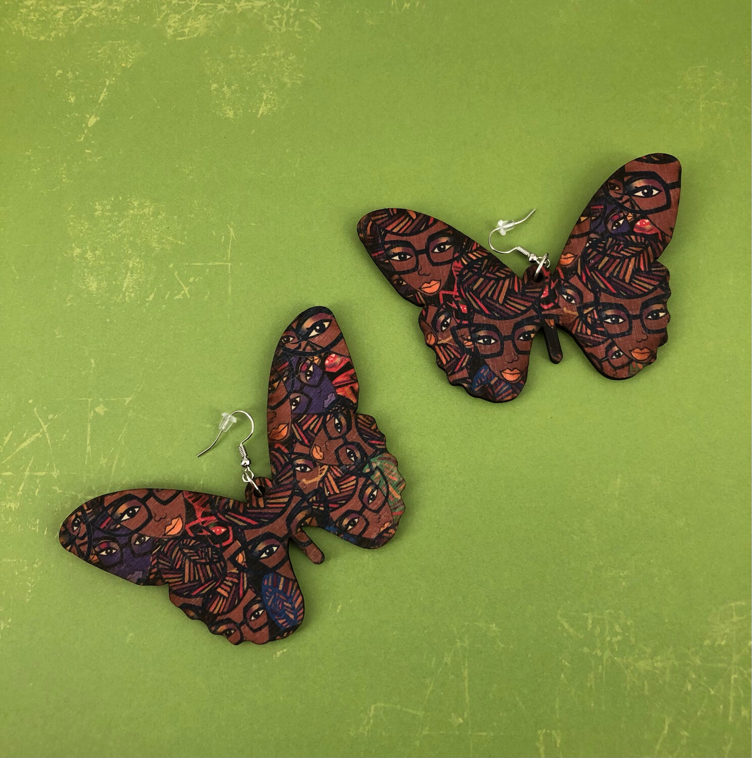 Genius Coco Candy Jumbo Butterfly Earrings