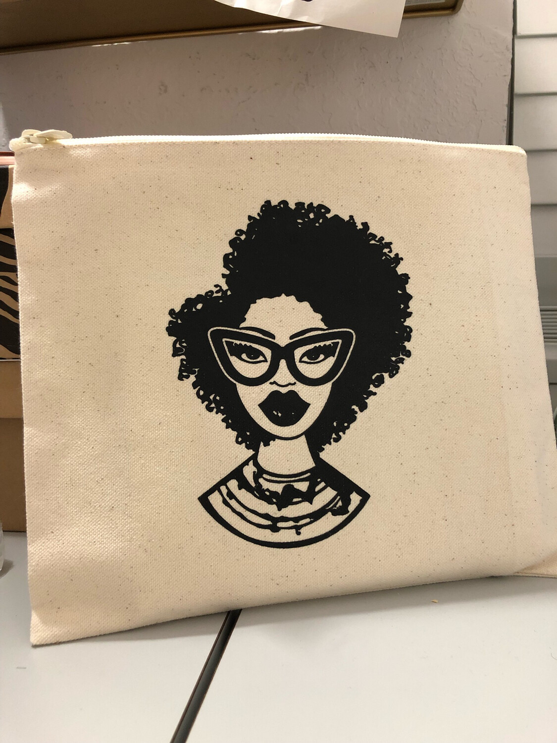 Fashion Fro Blnw Canvas Pouch