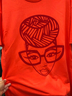 (Unisex XL) Genius Red/Orange T-Shirt