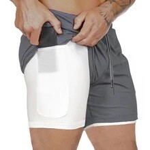 2 in 1 Athletic Shorts