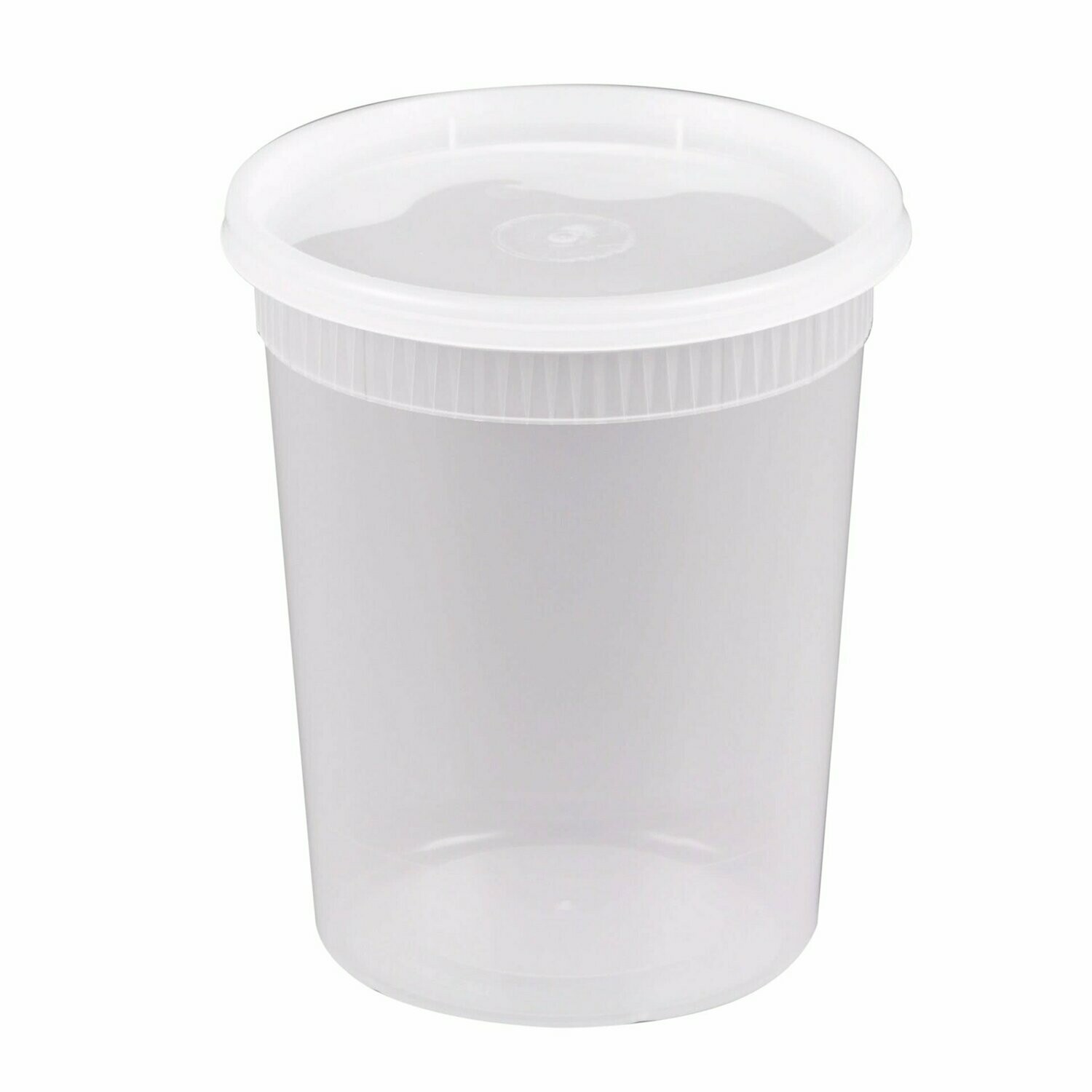 Plastic Soup Containers 32oz #S32 (Made in US)