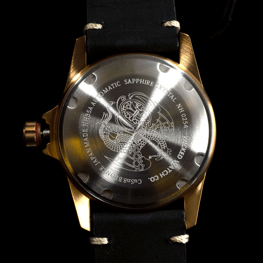 Purple BGW9 — PEARL DIVER 40 mm (NH38A No-date) | WICKED WATCH