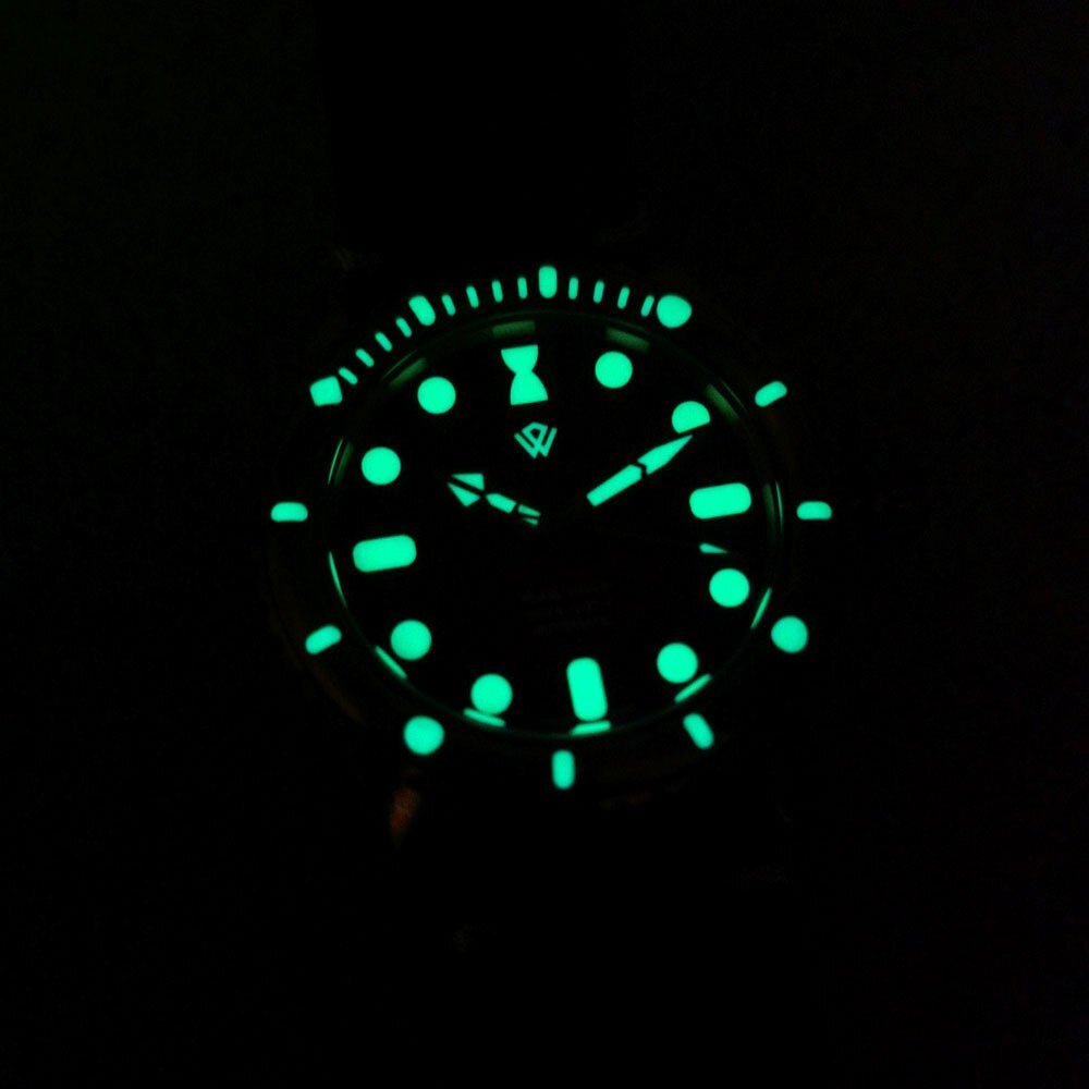 US STOCK - Swiss Made Bronze PEARL DIVER Basilisk C3 X1 ef No Date