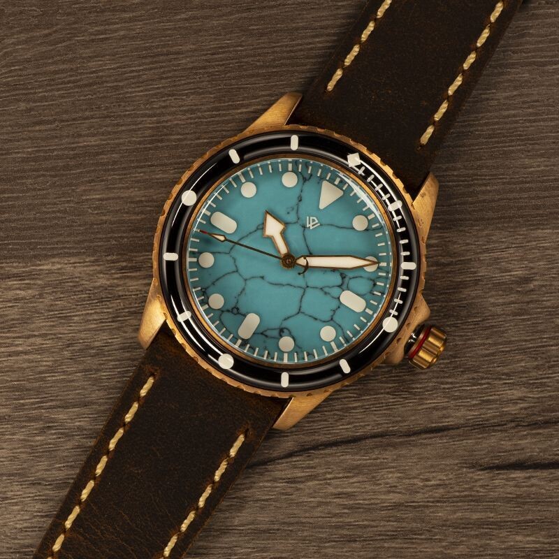 Brass discount dive watch