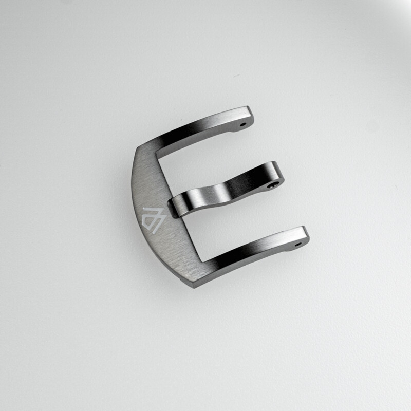 CNC machined stainless steel buckle 18 mm