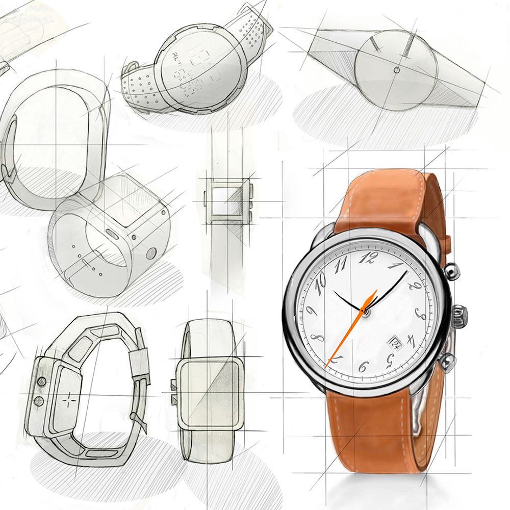 Bespoke custom wristwatch