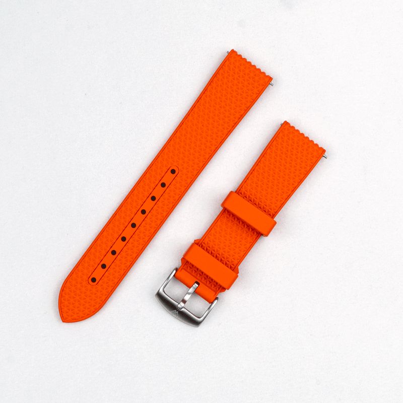 FKM rubber strap with 3D pattern