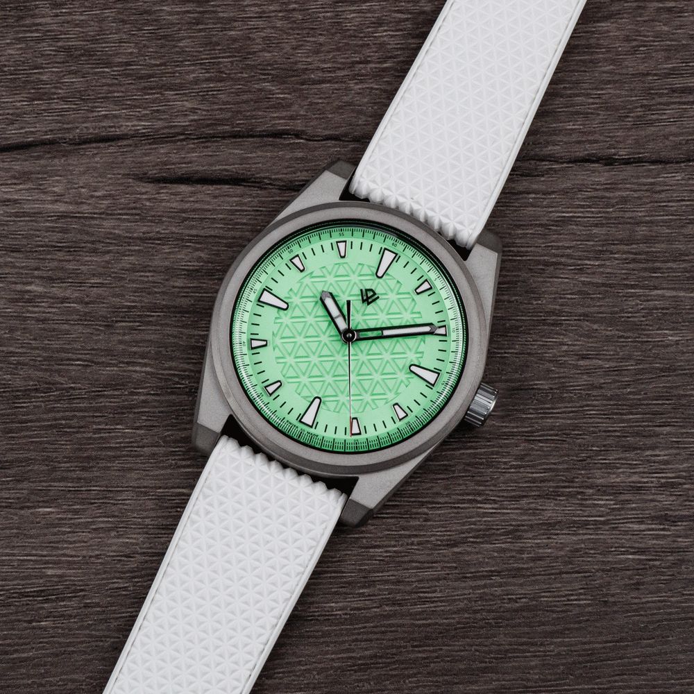 PRE ORDER WIC002 Swiss Made Titanium Basilea Mint green