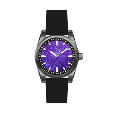 Purple Crystalized titanium Basilea Titanium Grade 5 automatic watch