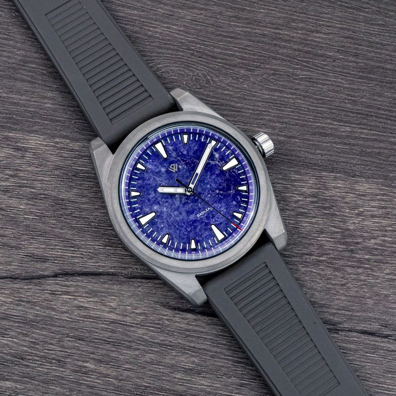 Purple amethyst Basilea Titanium Grade 5 automatic watch
