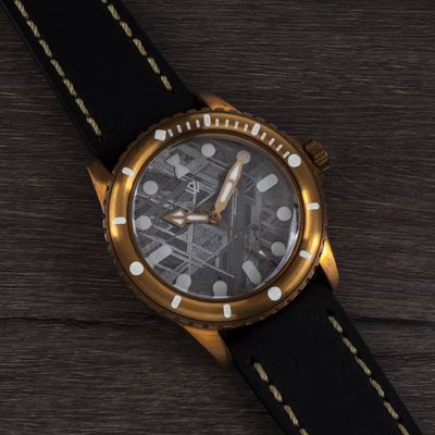 Aletai Meteorite no date BGW9 lume Version Bronze Pearl Diver LE