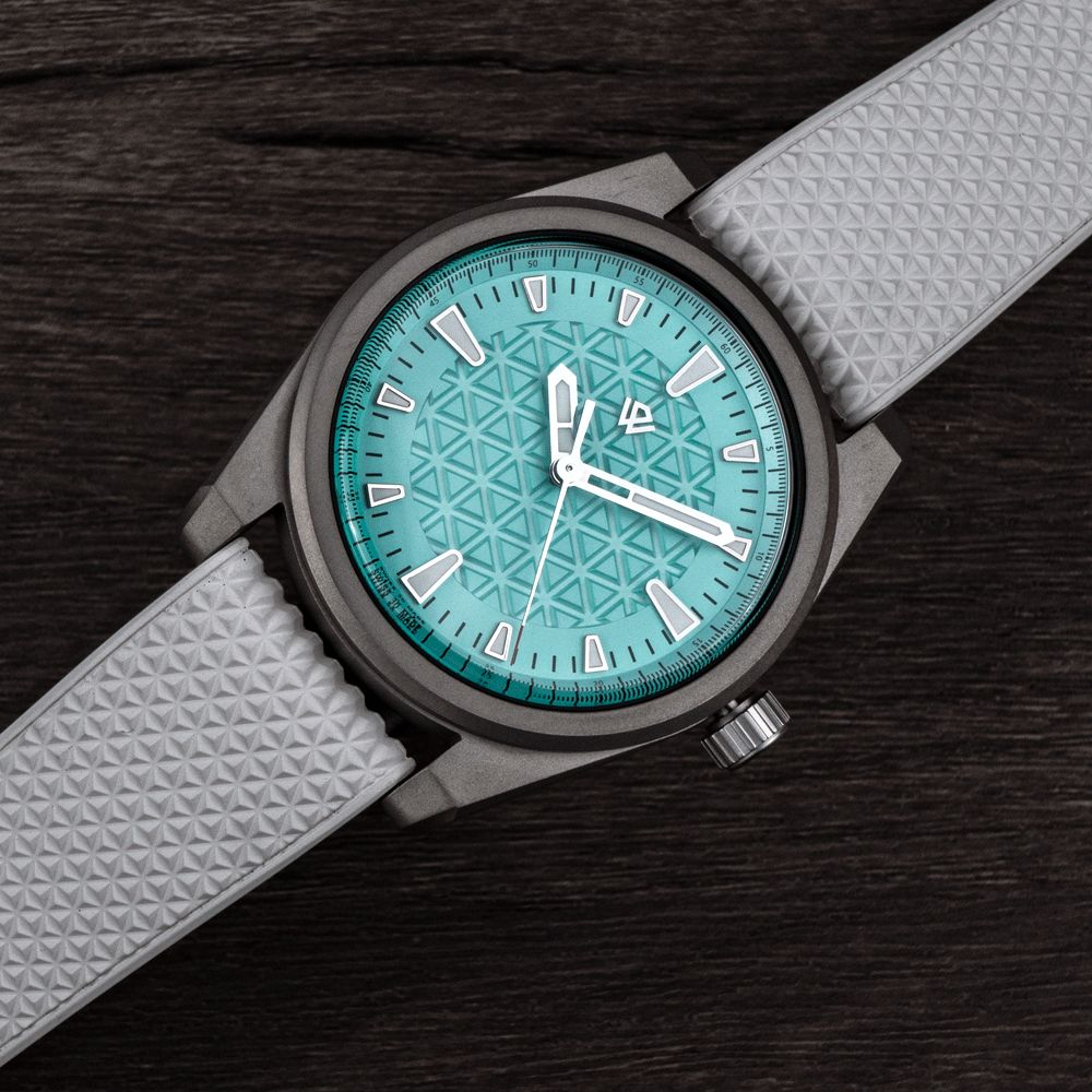 Basilea — Swiss-Made Titanium Grade 5 (Tiffany Blue) | WICKED WATCH