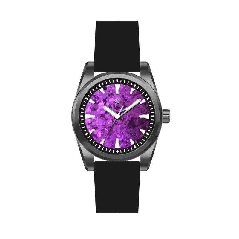 Basilea 39 mm – Pink Crystallized Titanium Dial, Grade 5 Titanium, Soprod M100 (Pre-Order)