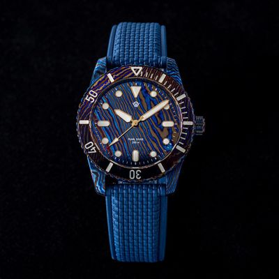 Full Timascus Pearl Diver V2 (39 mm, 200 m)