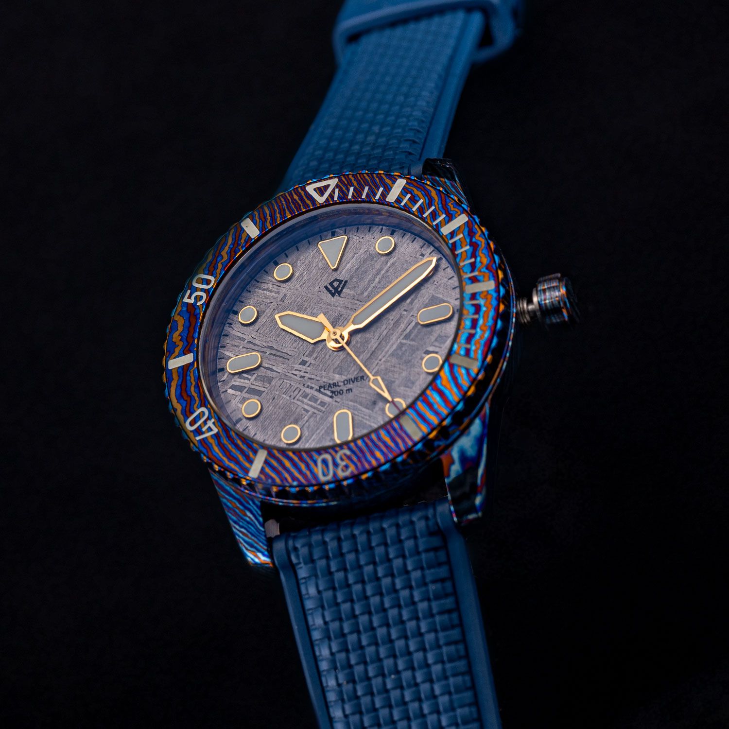 Timascus Pearl Diver V2 - Meteorite (39 mm, 200 m)