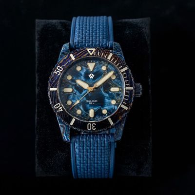 Timascus Pearl Diver V2 - Pietersite