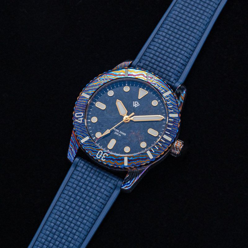 Timascus Pearl Diver V2 - Pietersite