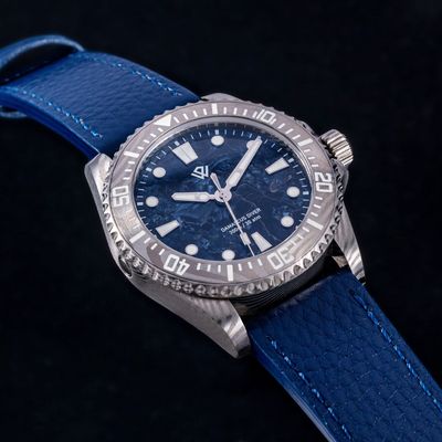 Damascus Diver — Pietersite Dial | Swiss ETA Automatic Watch Damascus Diver — Pietersite Dial | Swiss ETA Automatic Watch