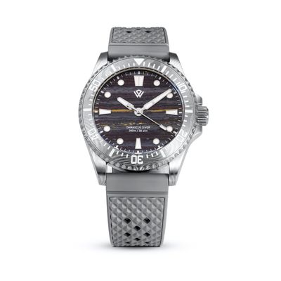 Damascus Diver — Tiger Iron Dial | Swiss ETA Automatic Watch Damascus Diver — Tiger Iron Dial | Swiss ETA Automatic Watch